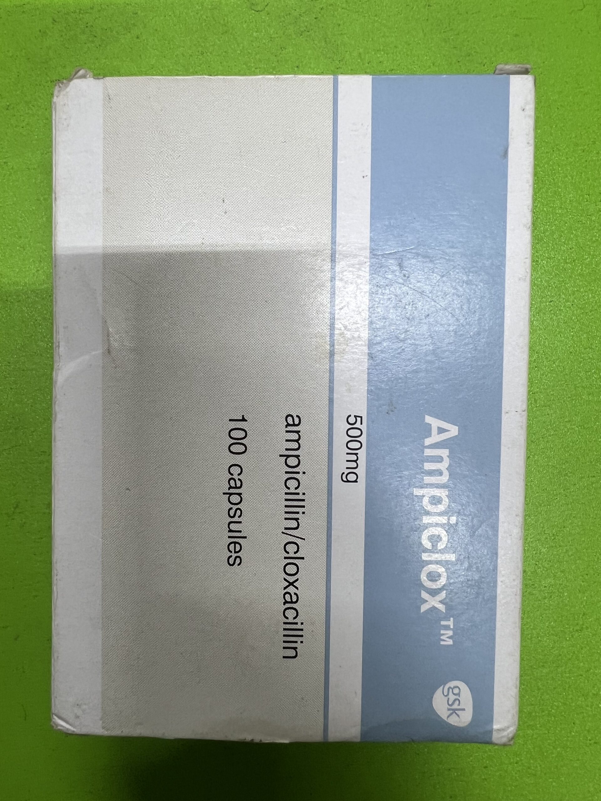 AMPICILLIN/CLOXACILLIN 500MG (AMPICLOX BEECHAM)PER SACHET