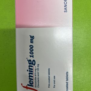 AMOXICILLIN/CLAVULANIC ACID 1000MG (FLEMING 1G)