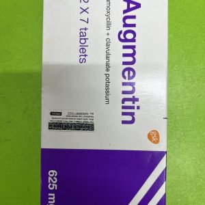 AMOXICILLIN/CLAVULANIC ACID 625MG (AUGMENTIN)