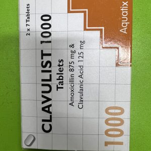 AMOXICILLIN/CLAVULANIC ACID 1000MG (CLAVULIST)