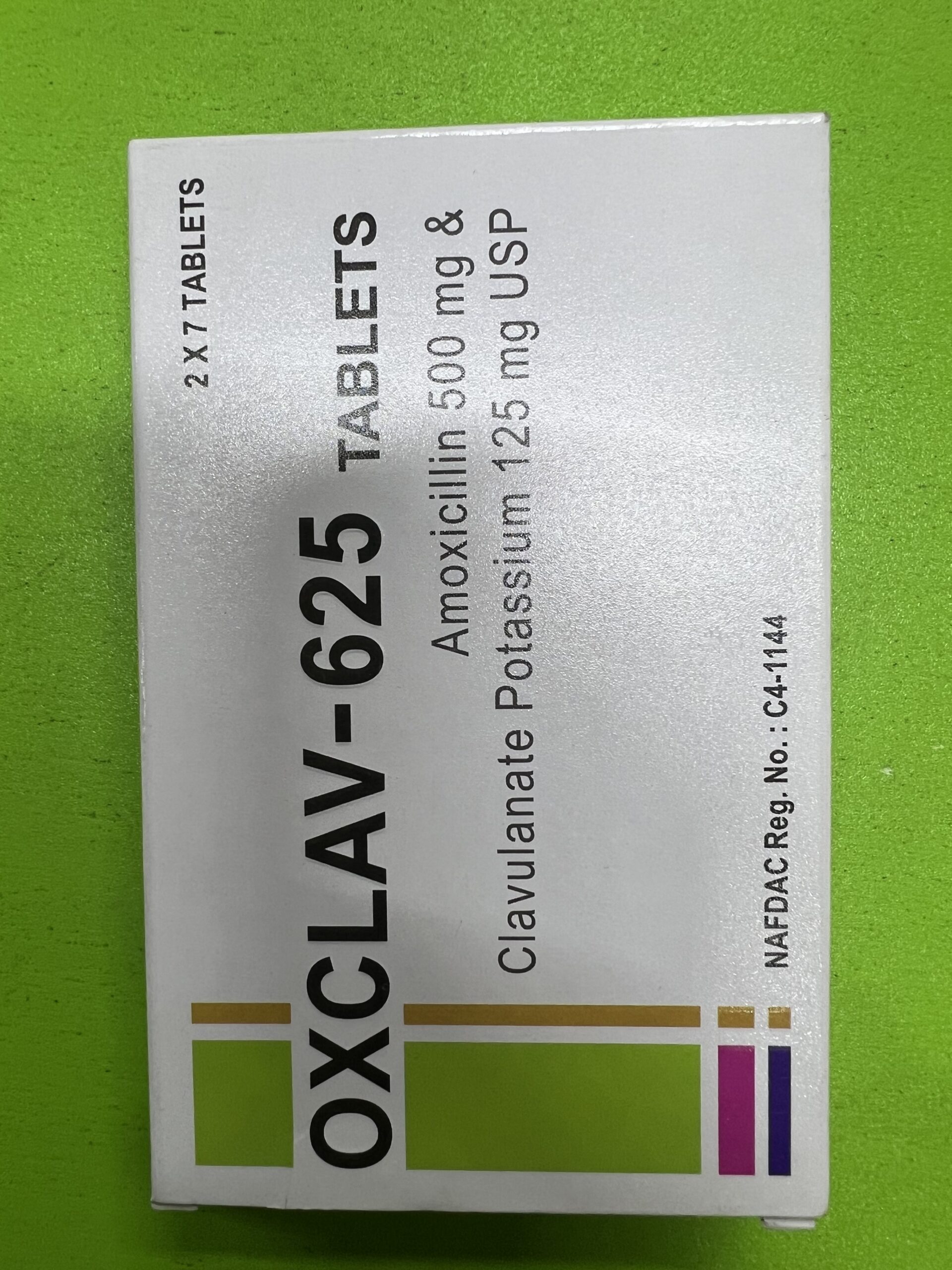 AMOXICILLIN/CLAVULANIC ACID 625MG (OXCLAV)
