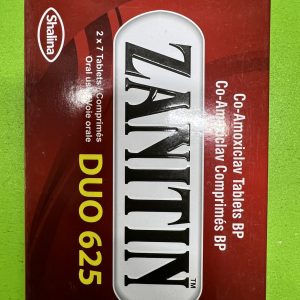AMOXICILLIN/CLAVULANIC ACID 625MG (ZANITIN)