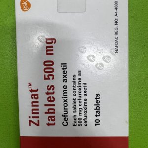CEFUROXIME AXETIL 500MG (ZINNAT 500MG)
