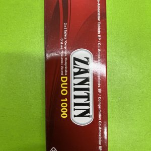 AMOXICILLIN/CLAVULANIC ACID 1G (ZANITIN)