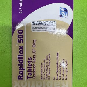 CIPROFLOXACIN 500MG (RAPIDFLOX)