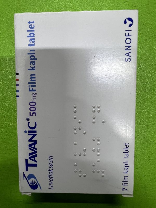 LEVOFLOXACIN 500MG (TAVANIC TURKEY)X7