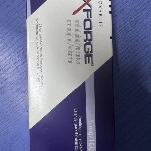 AMLODIPINE/VALSARTAN 5/160MG (EXFORGE 5/160MG)PER SACHET