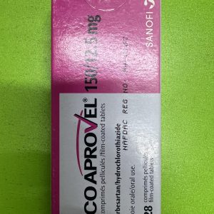 IRBEARTAN HYDROCHLOROTHIAZIDE 150/12.5MG (COAPROVEL)PER SACHET