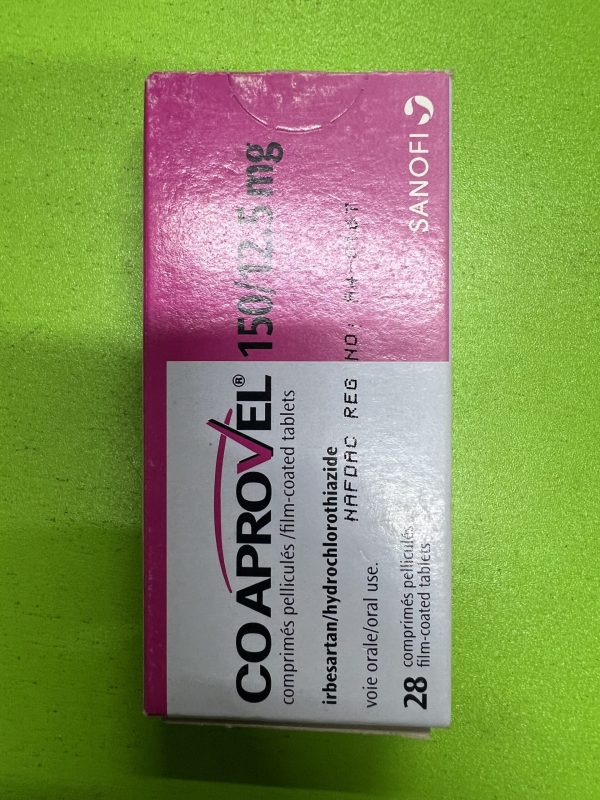 IRBEARTAN HYDROCHLOROTHIAZIDE 150/12.5MG (COAPROVEL)PER SACHET
