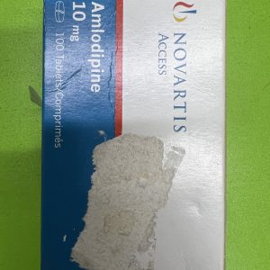 AMLODIPINE 10MG (NOVARTIS)PER SACHET