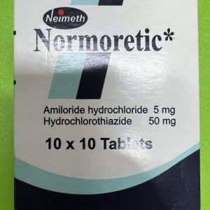 AMILORIDE/HYDROCHLOROTHIAZIDE 5/50MG (NORMORETIC)