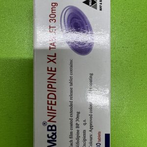 NIFEDIPINE 30MG (M&B NIFEDIPINE XL)PER SACHET