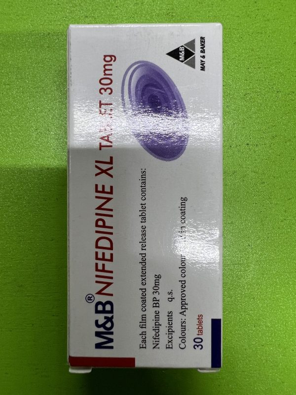 NIFEDIPINE 30MG (M&B NIFEDIPINE XL)PER SACHET
