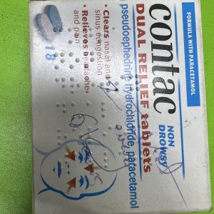 CONTACT (PSEUDOEPHEDRINE HCL/PARACETAMOL)