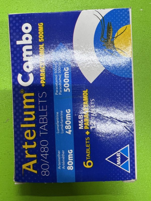 ARTEMETHER LUMERFRANTRINE 80/480MG (ARTELUM COMBO)