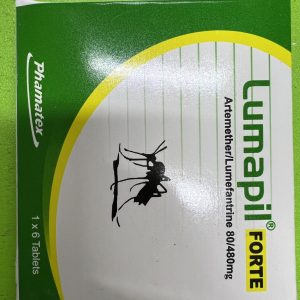 ARTEMETHER LUMERFRANTRINE 80/480MG (LUMAPRIL)