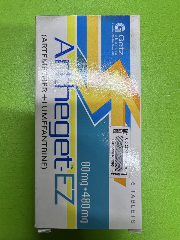 ARTEMETHER/LUMERFRANTRINE 80/480MG (ARTHEGET) 6 TAB