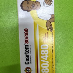 ARTEMETHER/LUMERFRANTRINE 80/480MG (COARTEM)BY 6 TAB