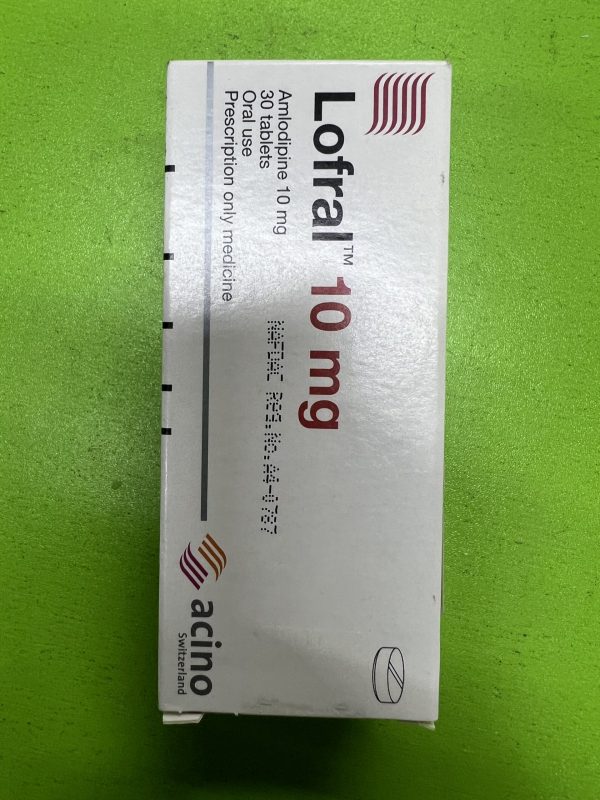 LOFRAL (Amlodipine 10mg)PER SACHET