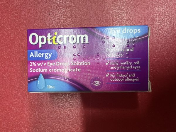 OPTICROM ALLERGY EYE DROPS SOLUTION (Sodium Cromoglicate)