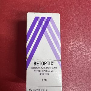 BETOPTIC STERILE OPHTHALMIC SOLUTION 5ml