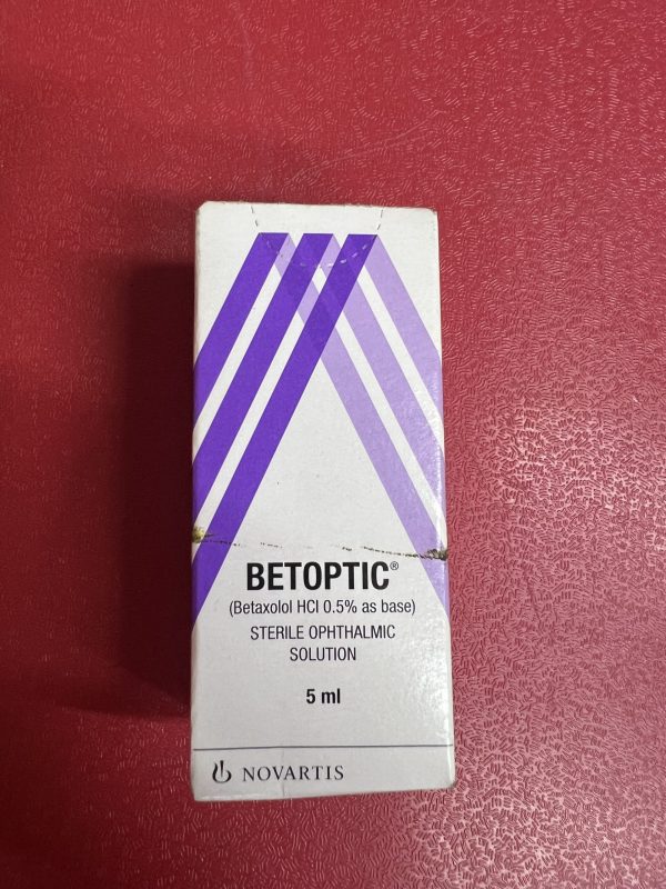 BETOPTIC STERILE OPHTHALMIC SOLUTION 5ml