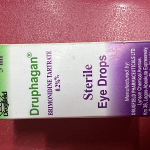 DRUPHAGAN STERILE EYE DROPS (Brimonidine Tartrate 0.2%w/v)