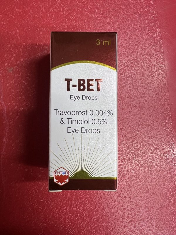 T-BET EYE DROPS (Travoprost & Timolol 3ml)