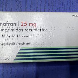 ANAFRANIL  (CLOMIPRAMINE HYDROCHLORIDE 25MG)