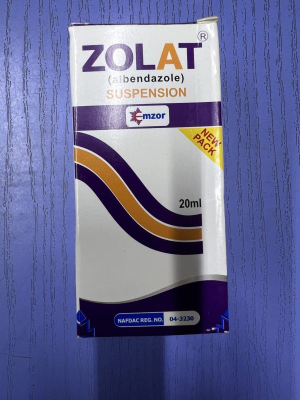 ZOLAT (Albendazole Suspension 20ml)