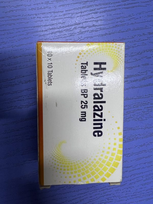 HYDRALAZINE TABLETS 25mg PER SACHET
