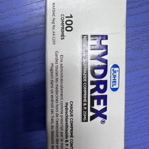 HYDREX (Hydrochlorothiazide 25mg)PER SACHET