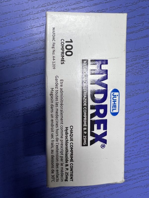 HYDREX (Hydrochlorothiazide 25mg)PER SACHET