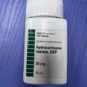 HYDROCORTISONE 20MG  PER TABLET