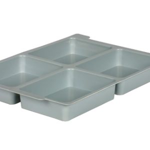Gratnell Tray Insert, 4 Sections (Pk 6)