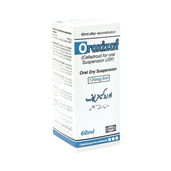 Oroxizaf Suspension 125mg/5ml