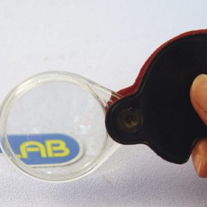 Magnifier, Pocket type in pouch dia.40mm