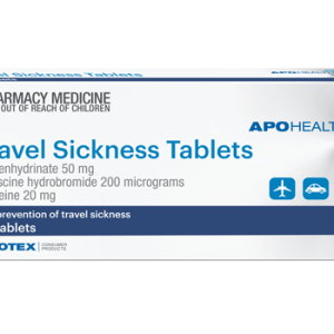 APOHEALTH Travel Sickness Tablets Blister Pack 10