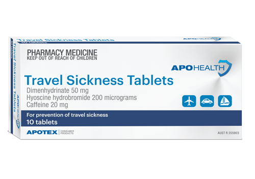 APOHEALTH Travel Sickness Tablets Blister Pack 10