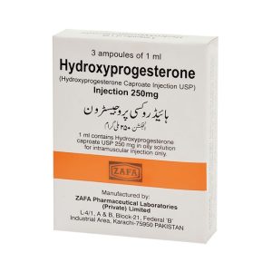 HYDROXYPROGESTRONE INJ. 250 mg/ml