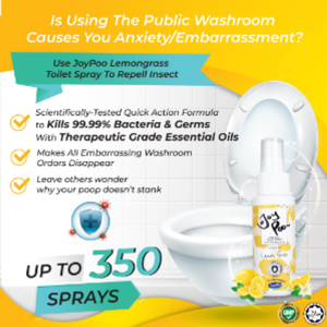 Joy Poo Toilet Spray (Happy Garden)