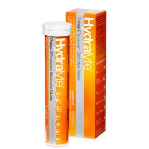 HYDRALYTE Natural Orange Flavoured Effervescent Electrolyte Tablets 20 Tablets