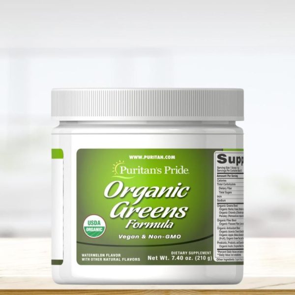 Puritans Pride Organic Greens