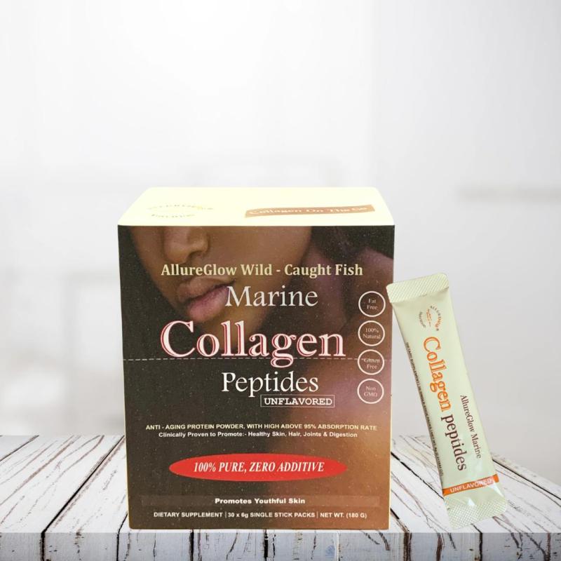 Allschoolabsglow Marine Collagen Peptides Powder