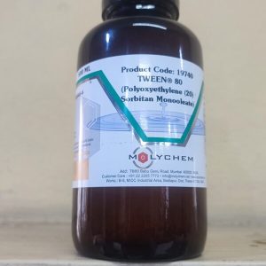 TWEEN 80 (Polyoxyethylene (20) Sorbitan Monooleate)