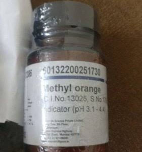 Methyl orange indicator 25g