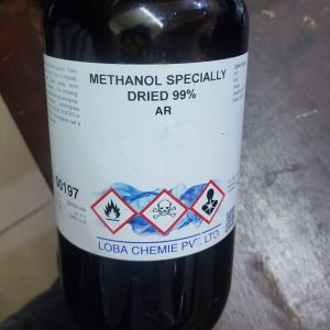 Methanol (DRIED) Anhydrous 99.9%