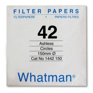Whatmann 42 Filter paper (ASHLESS)