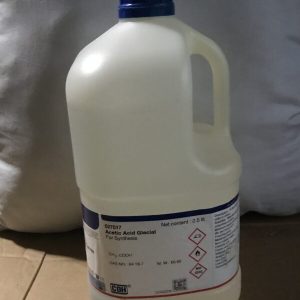Acetic acid glacial 2.5L Analar