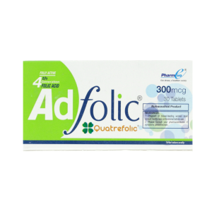 AD Folic 300MCG Tab 30?S